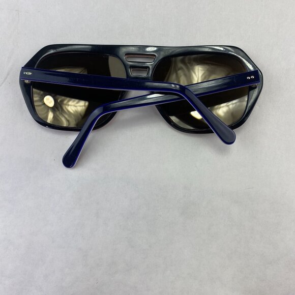 Vintage Foster Grant Red White Blue Mirrored Sunglasses - Picture 10 of 10